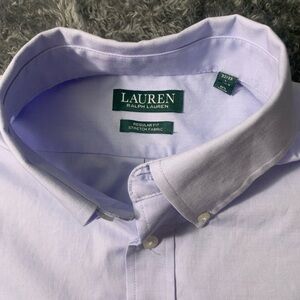 Ralph Lauren Men's Lavender Dress Shirt